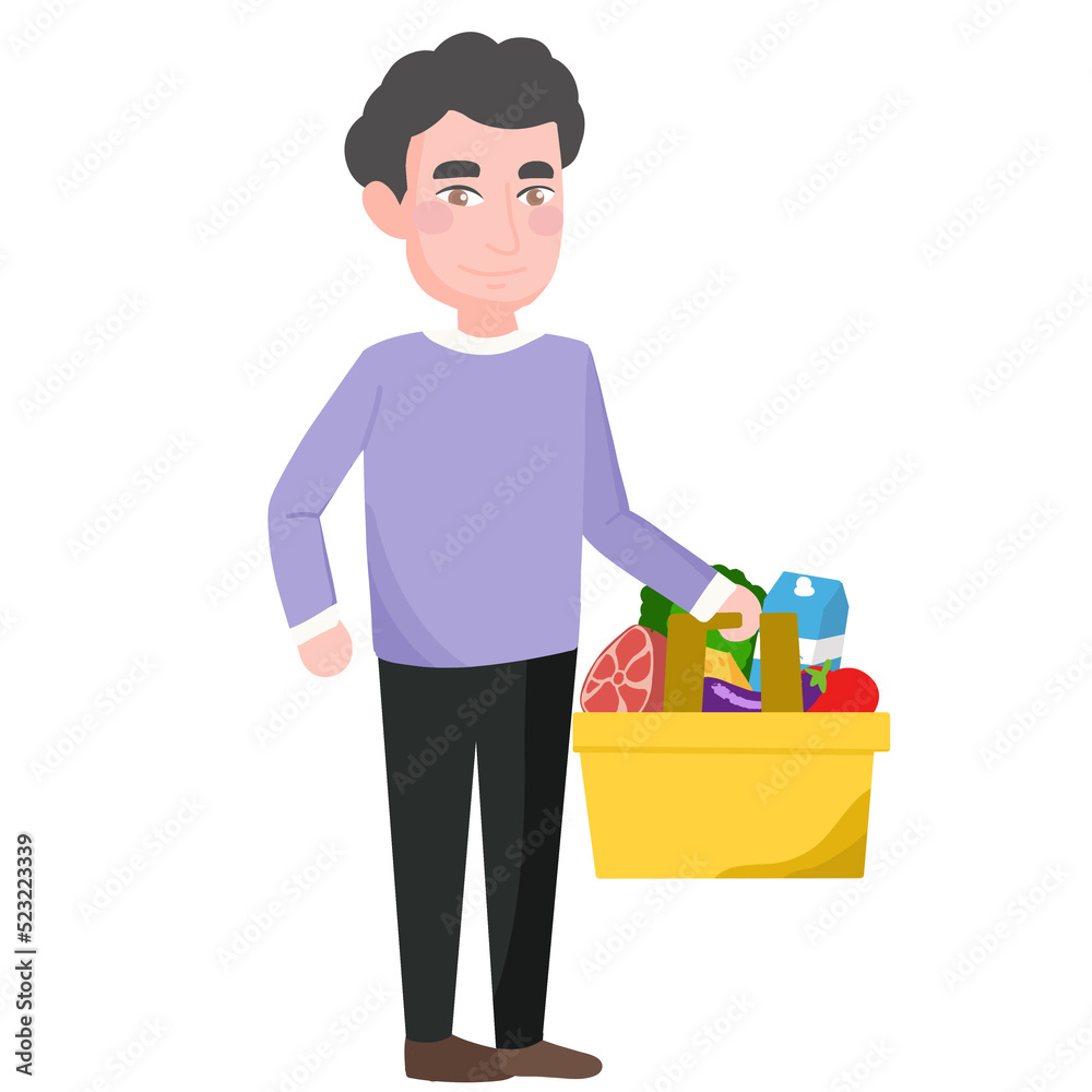 man with shopping bags, guy purchasing of goods or gifts man with shopping bags, guy purchasing of goods or gifts