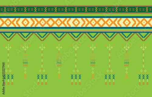 Geometric ethnic oriental pattern traditional Design for clothing, fabric ,book and blueprint. abstract geometric and tribal patterns, usage design local fabric patterns