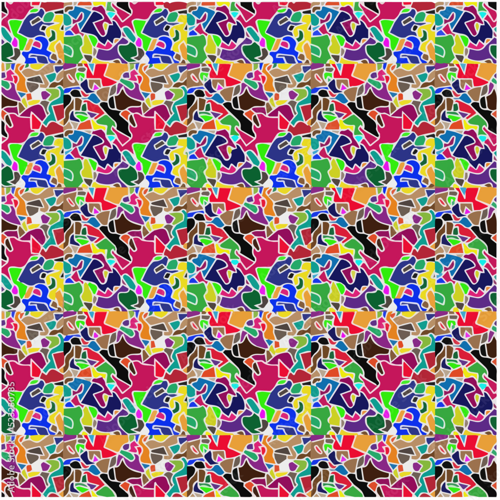 Bright mosaic texture. Ceramic tile texture. Perfect for fashion, textile design, cute themed fabric, on wall paper, wrapping paper, fabrics and home decor. Bright mosaic texture. Ceramic tile texture. Perfect for fashion, textile design, cute themed fabric, on wall paper, wrapping paper, fabrics and home decor.