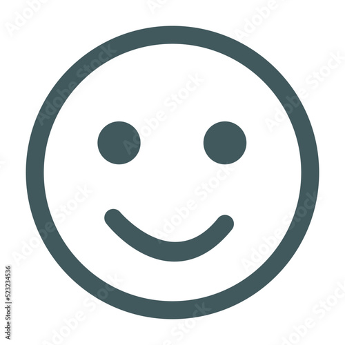 Emoticon, happy, like, smile icon