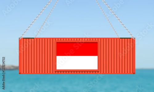 Photography import export in Indonesia background