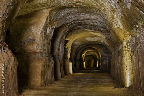 Foto Longiano, Forli Cesena, Emilia Romagna, Italy: air raid shelter of World War II,