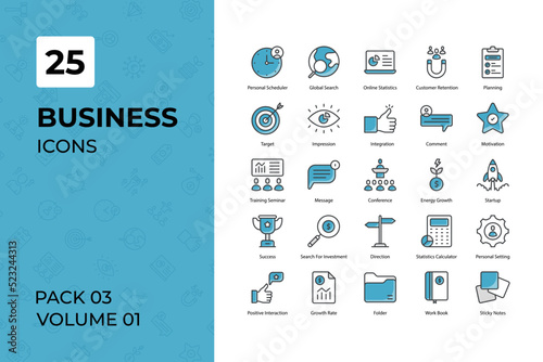 Business icons collection. Set contains such Icons as business man, teamwork, office, finance, and more