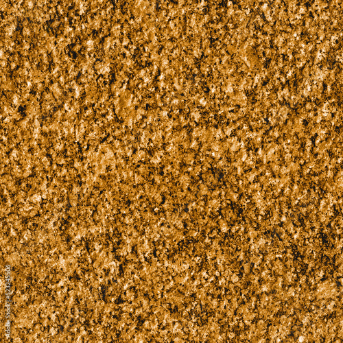 Obraz na płótnie Golden granite texture. Seamless pattern. Grained stone grunge ocher colored background. Closeup. w salonie