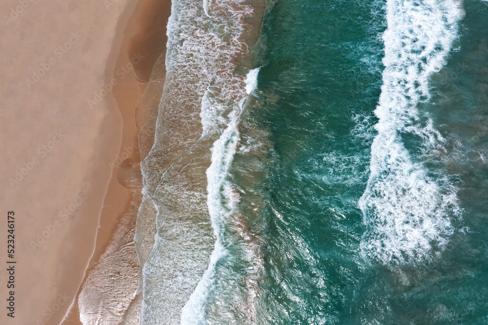 Aerial view of tropical beach with turquoise water at Tip of Borneo Kudat Sabah Borneo Aerial view of tropical beach with turquoise water at Tip of Borneo Kudat Sabah Borneo
