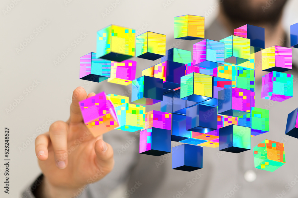conference Digital Network and data concept 3d conference Digital Network and data concept 3d
