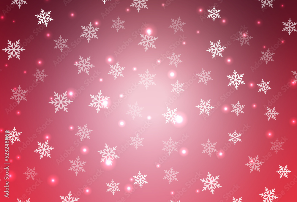 Light Pink vector backdrop in holiday style. Light Pink vector backdrop in holiday style.