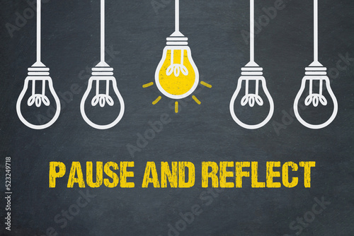 Фотография pause and reflect