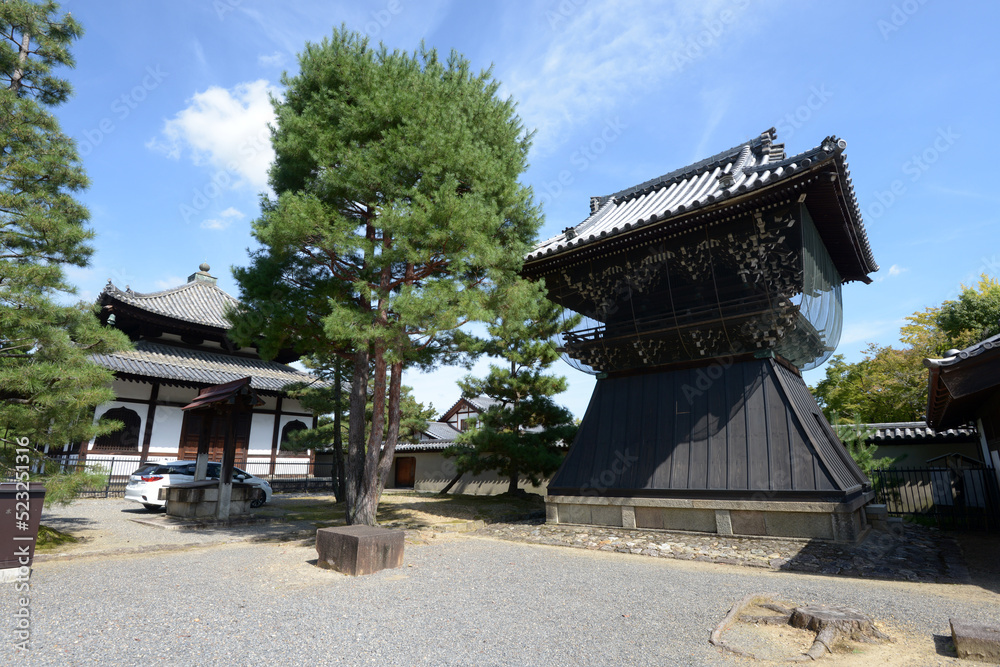 妙心寺　経蔵と鼓楼　京都市右京区花園