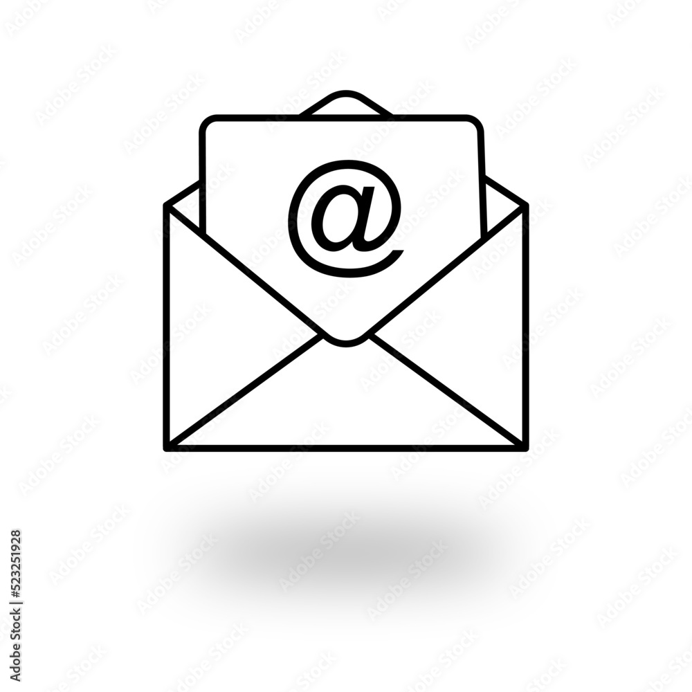 email sign icon email sign icon