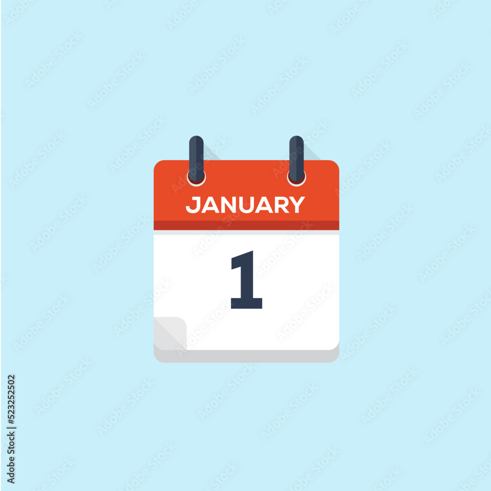 Vector Flat Calendar Icon design. Business calendar icon. Calendar icon concept. Vector Flat Calendar Icon design. Business calendar icon. Calendar icon concept.