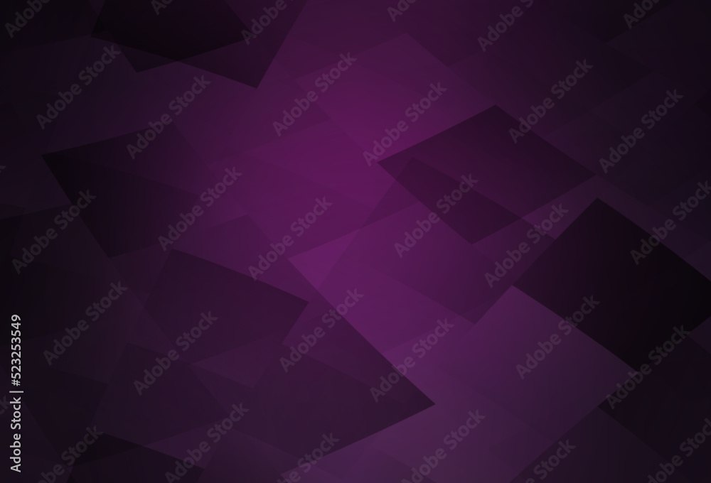 Fototapeta premium Dark Pink vector pattern in square style.