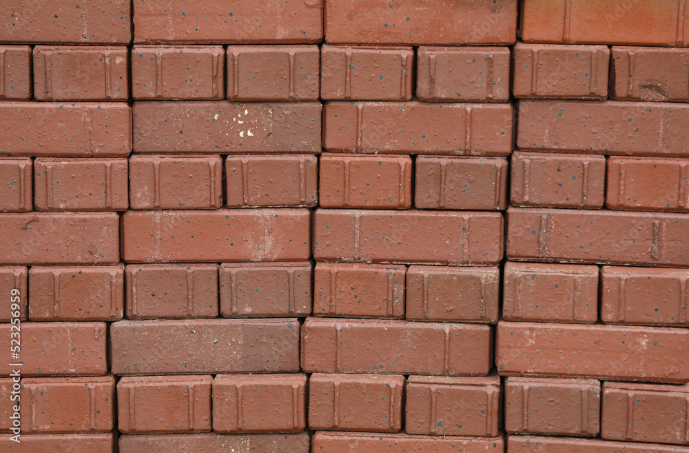 bricks stacked up on a pallet bricks stacked up on a pallet