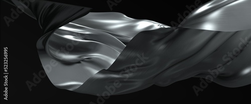 Abstract white and grey on ...