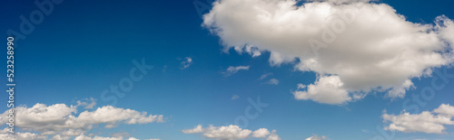 Fototapeta Naklejka Na Ścianę i Meble -  Blue sky with clouds panorama