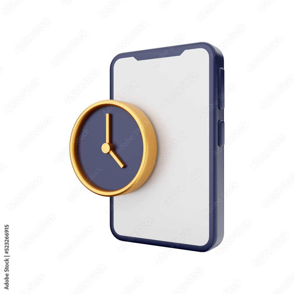 Obraz premium smartphone function 3d icon illustration