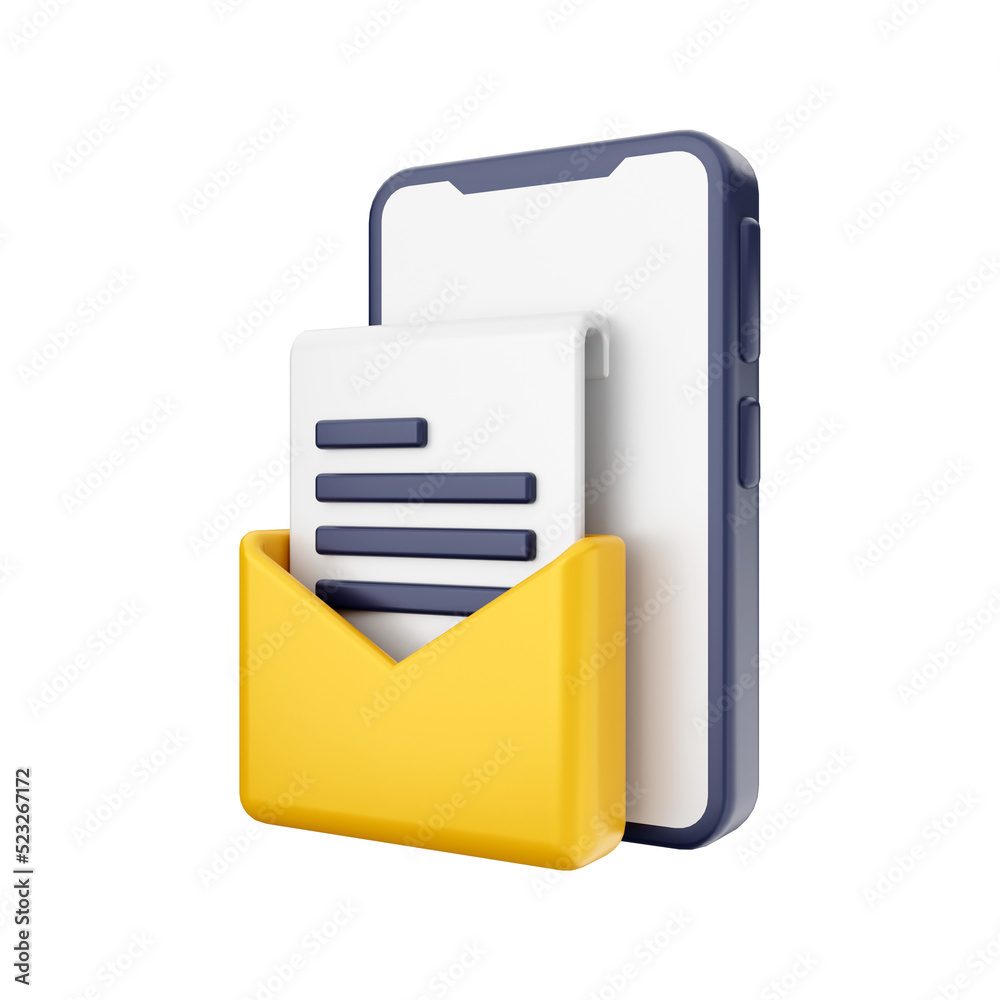smartphone function 3d icon illustration smartphone function 3d icon illustration