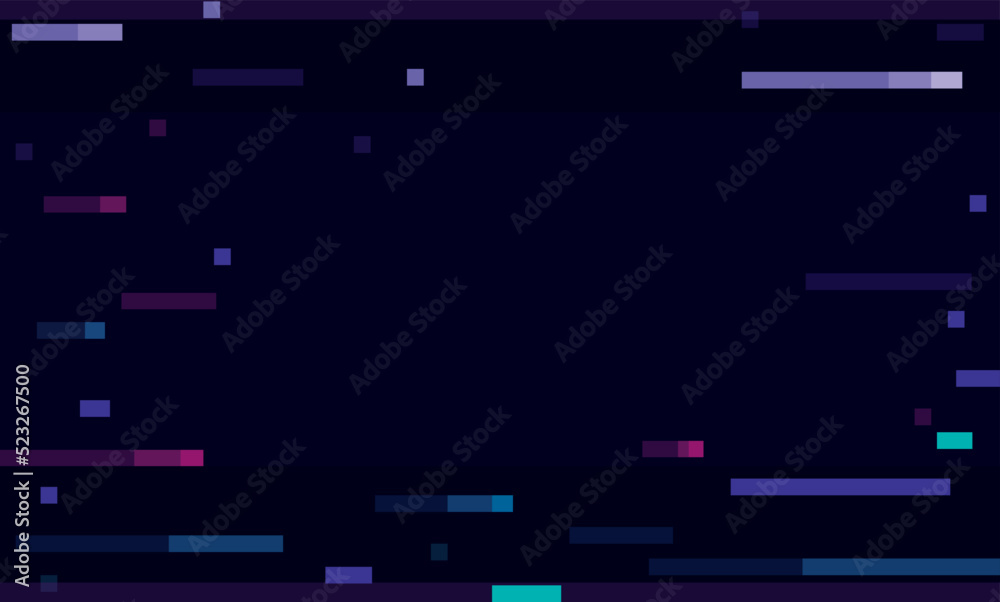 Template background with pixel shower, Vector illustration Template background with pixel shower, Vector illustration