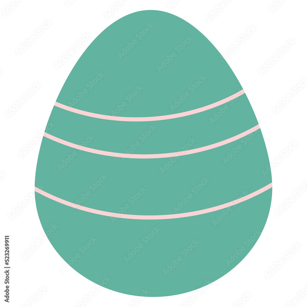 Easter egg illustration Easter egg illustration