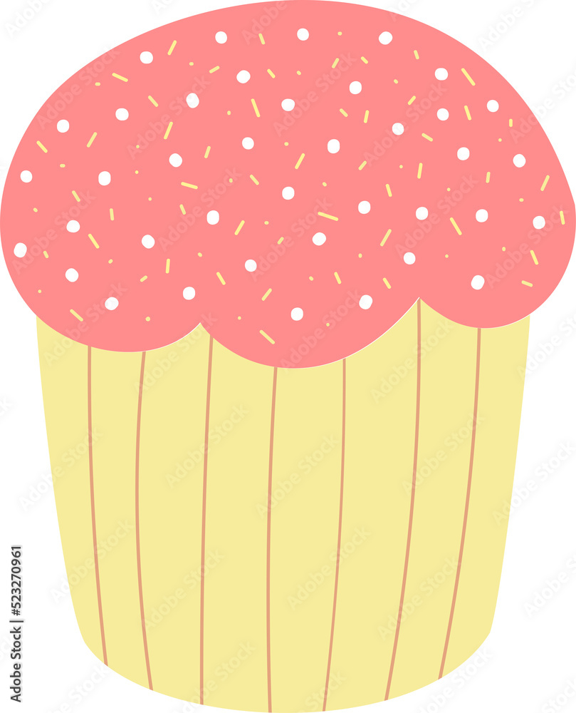 cupcake with icing cupcake with icing