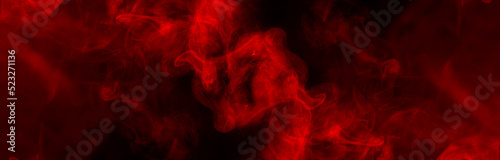 Fotografering red smoke abstract background