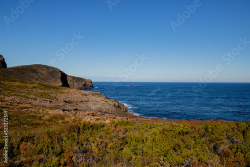 beautiful landscape from Tasman national park at the Peninsula of Tasmania Australia