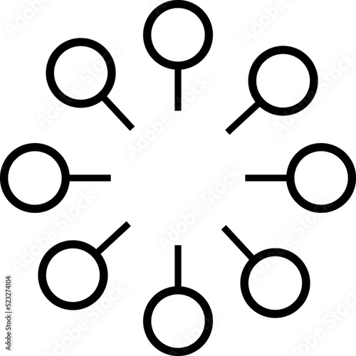teamwork icon. sign design illustration on white backgroud..eps