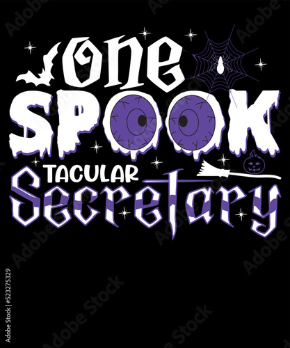 one spooktacular Secretary