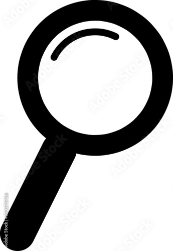 Magnify Glass Symbol Icon Vector Design Illustration on white background..eps