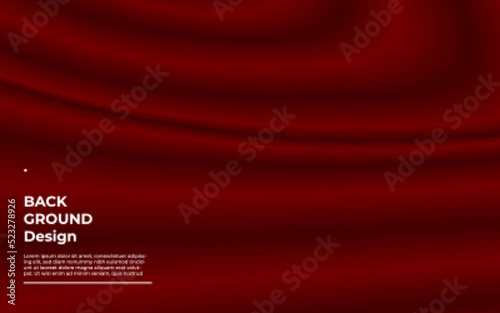 Realistic black silk fabric. background from folds of fabric. black silk drapery background.
