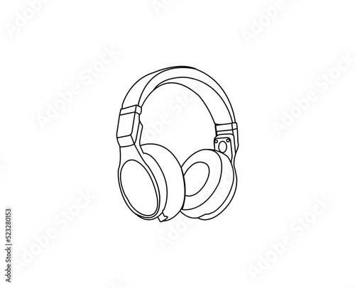 headphones illustration vector. Gaming Headphones Illustrations and Vectors