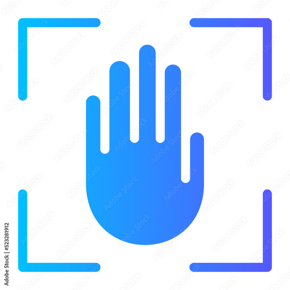 Obraz premium stabilizer gradient icon