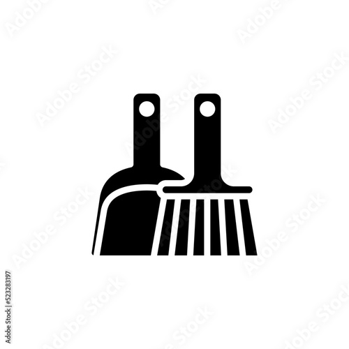 dustpan icon vector design templates