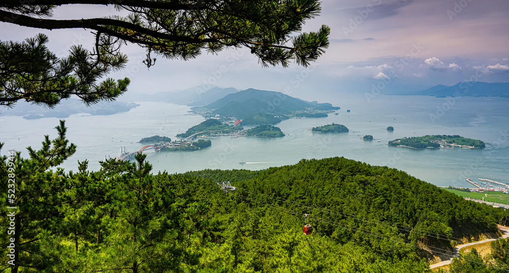 Obraz premium 한려해상