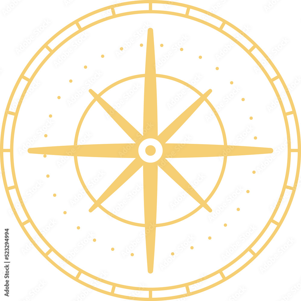 Sun line art. Celestial sun line art.