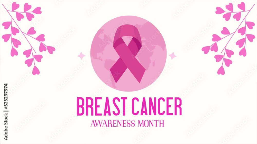 breast cancer awareness month lettering breast cancer awareness month lettering