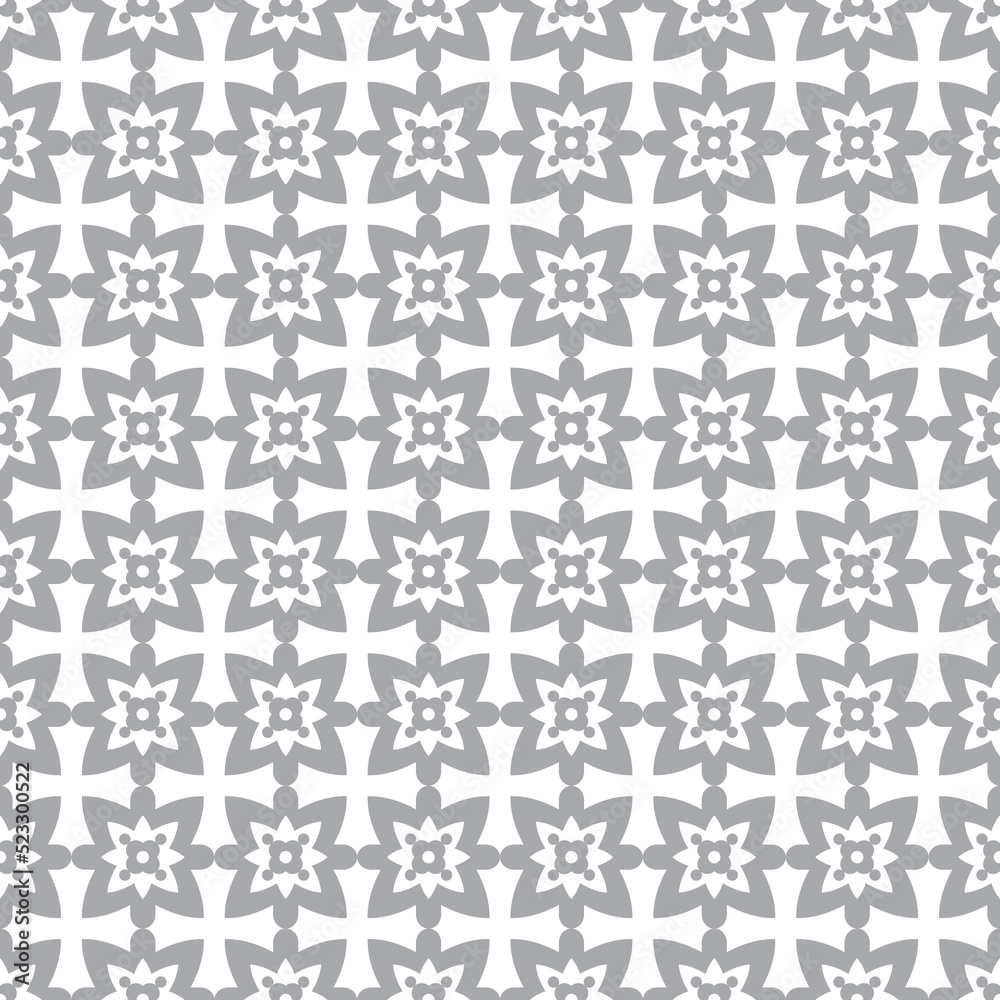 A pattern with stylized crosses and flowers. It is well suited for fabric and textiles, as a background for a flyer, banner, business cards, wallpaper, packaging or any desired idea. Seamless pattern. A pattern with stylized crosses and flowers. It is well suited for fabric and textiles, as a background for a flyer, banner, business cards, wallpaper, packaging or any desired idea. Seamless pattern.