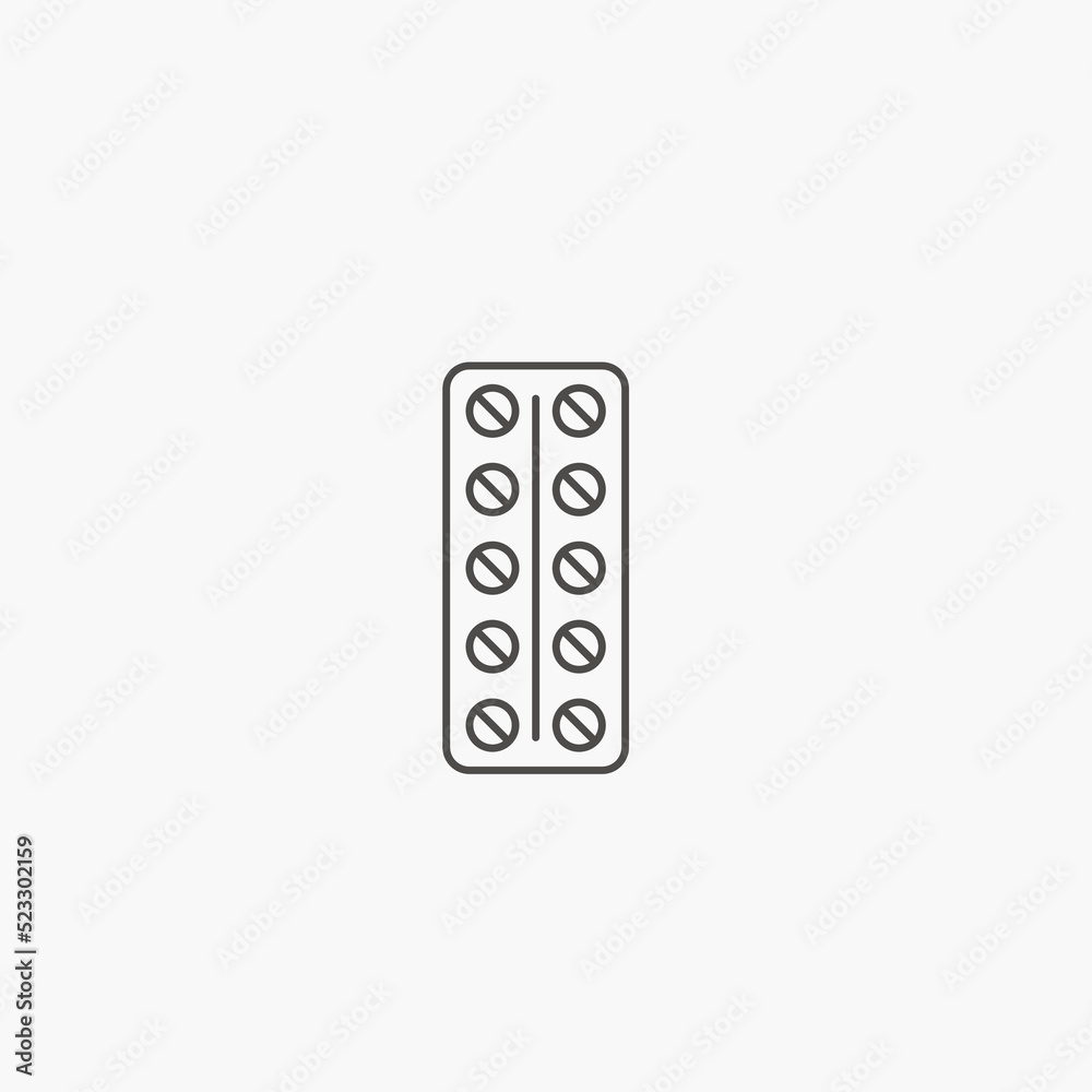 Pill, medicine, pharmacy, drug, capsule vector icon symbol isolated Pill, medicine, pharmacy, drug, capsule vector icon symbol isolated