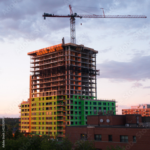 Condominium under construction