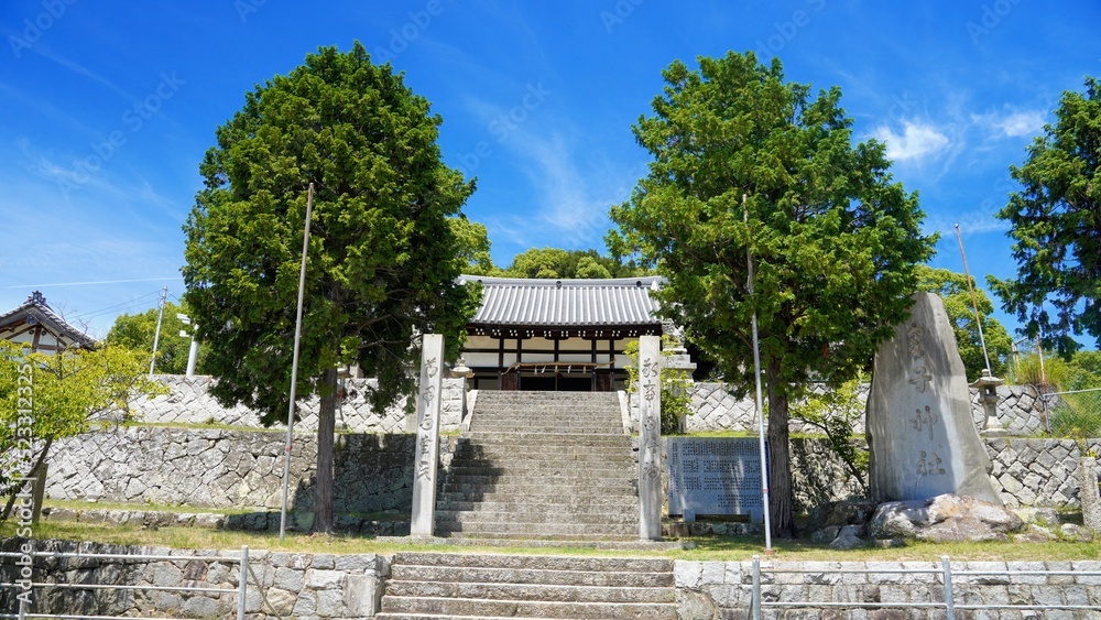 皇子神社本堂・境内【香川県高松市庵治町】