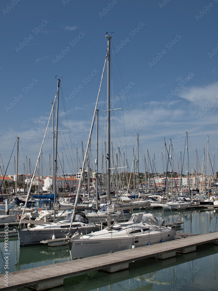 Modern marina in Lagos, Algarve - Portugal 