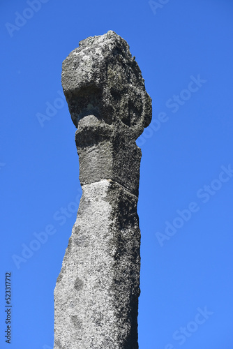 Celtic Cross Cardinham Churchyard Cornwall photo