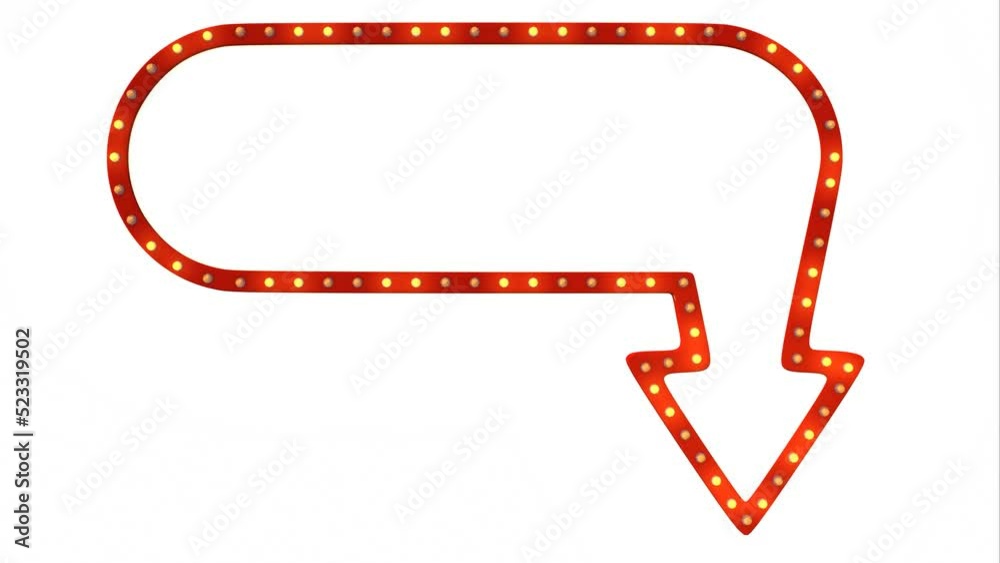 Arrow frame and gold light polygon style on white background. 3d rendering Arrow frame and gold light polygon style on white background. 3d rendering