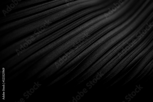 elegant black cloth wave shape texture background
