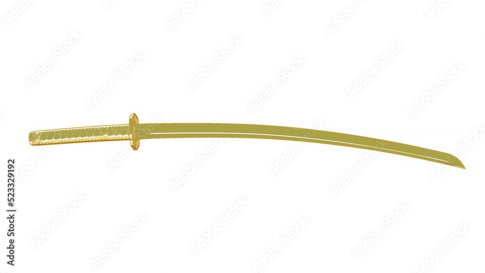 Obraz premium gold swords