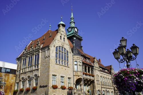 Town hall Bückeburg, in the state of Lower Saxony. Germany