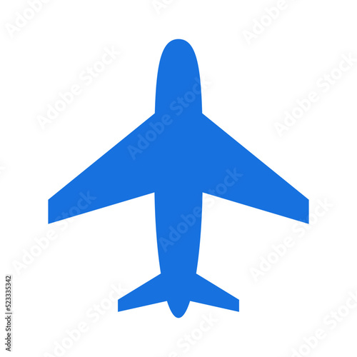 Airplane vector icon