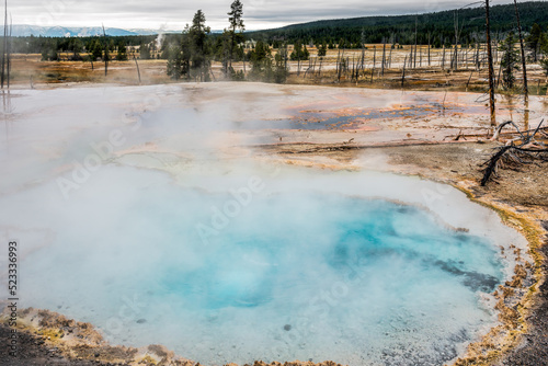 Firehole Spring in Yellowstone National Park