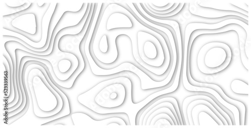 Abstract background with waves. Abstract papercut and multi layer cutout geometric pattern on vector, Abstract soft white background><