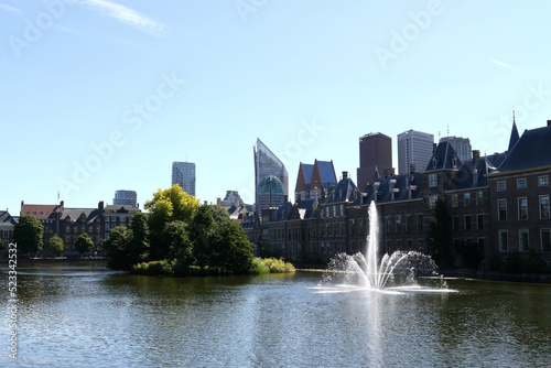 panoramic skyline of the city of The Hague